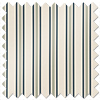 The British Stripe Co. Mary, Polzeath No.1 - Twist&Fit Roman Blind